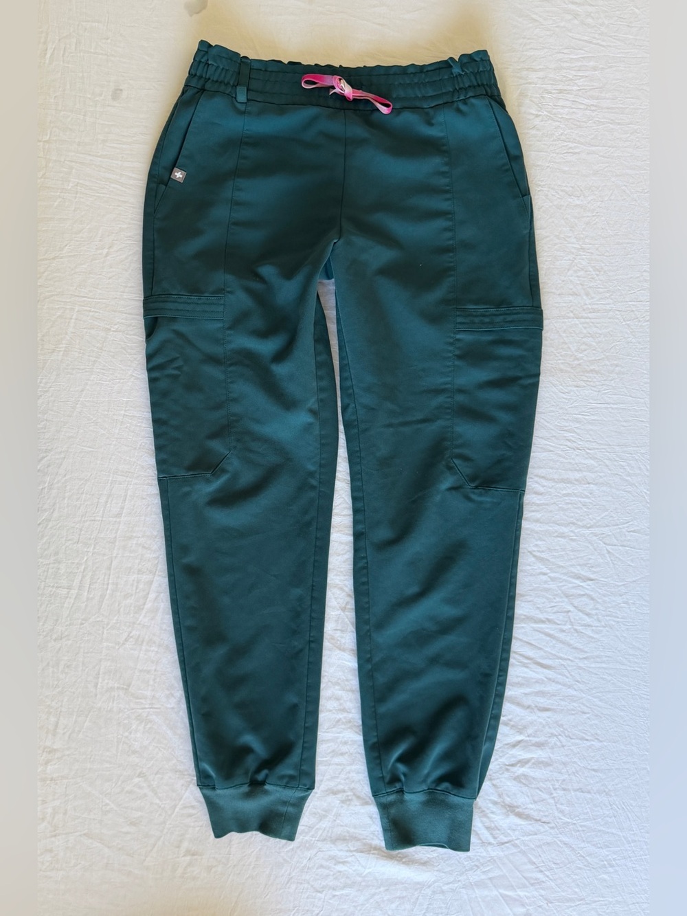 FIGS Technical Collection Zamora Jogger Scrub Pants - Teal/Green - XS/P